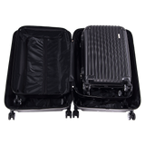 Delegate Suitcases Luggage Set 20 24 28Carry On Trolley TSA Travel Bag - 45-Degree Angle