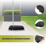 60x80cm Outdoor Umbrella Stand Base Sand/ Water Pod Round Portable Grip - 45-Degree Angle