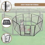 8 Panel Heavy Duty Pet Dog Playpen Puppy Exercise Fence Enclosure Cage - Extra Image