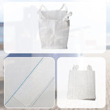 4 x 1 tonne FIBC Polypropylene UV Rated Builder / Bulk / Landscape Bags - Extra Image