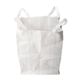 4 x 1 tonne FIBC Polypropylene UV Rated Builder / Bulk / Landscape Bags - Low Angle