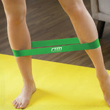 Resistance Band Loop Set of 5 Heavy Duty Gym Yoga Workout - Front View