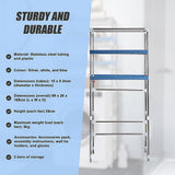 Storage Shelves Shelf 3 Tier Rack Portable Laundry Stand Unit Organiser - Extra Image