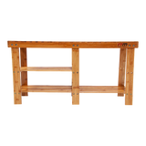 Bamboo Shoe Rack Wooden Bench Storage Organiser Cabinet Holder Stool - 45-Degree Angle