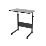 Mobile Laptop Desk Bed Stand Computer Table Adjustable Notebook Bedside Table - Rear View