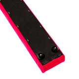 2.4m (8FT) Gymnastics Folding Balance Beam Pink Synthetic Suede - 45-Degree Angle