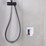 Shower Bath Mixer Tap Bathroom WATERMARK Approved - Chrome - Top-Down View