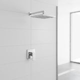 Shower Bath Mixer Tap Bathroom WATERMARK Approved - Chrome - Low Angle