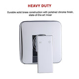 Shower Bath Mixer Tap Bathroom WATERMARK Approved - Chrome - Extra Image