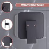 Shower Bath Mixer Tap Bathroom WATERMARK Approved - Electroplated Matte Black - Extra Image