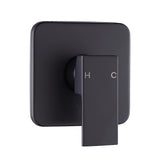 Shower Bath Mixer Tap Bathroom WATERMARK Approved - Electroplated Matte Black