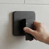 Shower Bath Mixer Tap Bathroom WATERMARK Approved - Electroplated Matte Black