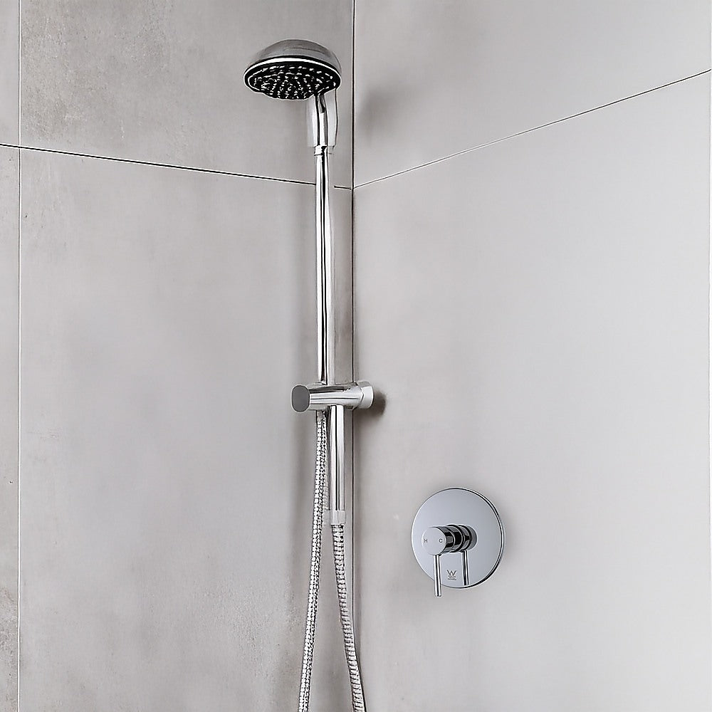 Shower Bath Mixer Tap Bathroom WATERMARK Approved - Chrome