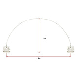3x4m Full Set Balloon Arch Column Kit Floor Base Stand For Wedding & Party - Extra Image