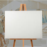 5 pack of 50x60cm Artist Blank Stretched Canvas Canvases Art Large White Range Oil Acrylic Wood - 45-Degree Angle