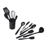 11pcs Kitchen Utensil Set Silicone Heat-Resistant Non-Stick Kitchen Utensils kit - Top-Down View
