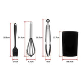 11pcs Kitchen Utensil Set Silicone Heat-Resistant Non-Stick Kitchen Utensils kit - Extra Image