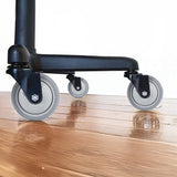 5x Office Chair Caster Wheels Set Heavy Duty & Safe for All Floors w/Universal Fit - Front View