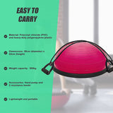 Yoga Balance Trainer Exercise Ball for Arm, Leg, Core Workout with Pump, 2 Resistance Bands - Extra Image