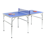 152cm Portable Tennis Table, Folding Ping Pong Table Game Set