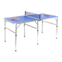 152cm Portable Tennis Table, Folding Ping Pong Table Game Set