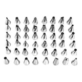 164Pcs Cake Decorating Kit Turntable Rotating Baking Flower Icing Piping Nozzles - Top-Down View