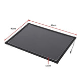 40x60cm LED Drawing Writing Board Fluorescent Light Up Sensory Play - Extra Image