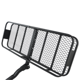 Car Luggage Basket Trailer Hitch Cargo Carrier - Low Angle