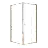 Semi Frameless Shower Screen (82~90)x 195cm & (98~101)x 195cm Side AS/NZS Glass