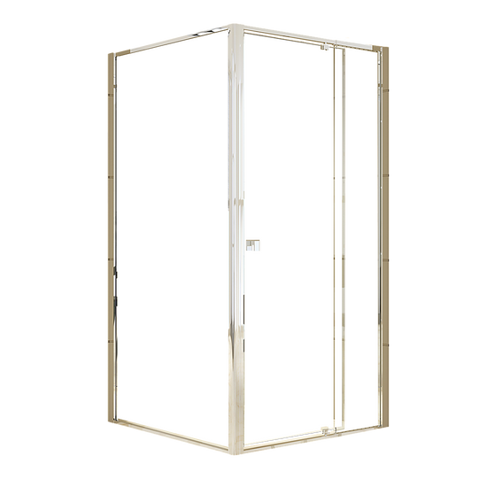 Semi Frameless Shower Screen (98~106)x 195cm & (98~101)x 195cm Side AS/NZS Glass