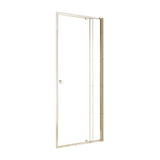 Adjustable Semi Frameless Shower Screen (82~90) x 195cm Australian Safety Glass
