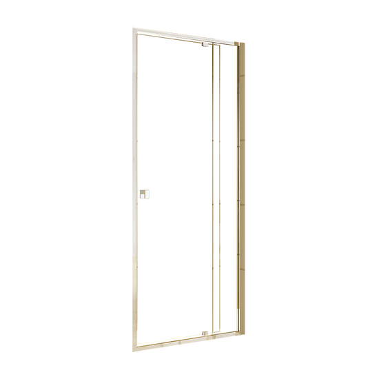 Adjustable Semi Frameless Shower Screen (82~90) x 195cm Australian Safety Glass