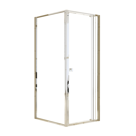 Semi Frameless Shower Screen (74~82)x 195cm & (89~92)x 195cm Side AS/NZS Glass