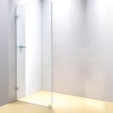 900 x 2000mm Frameless 10mm Safety Glass Shower Screen - Front View