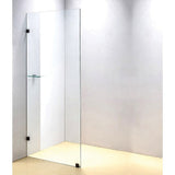 700 x 2000mm Frameless 10mm Safety Glass Shower Screen
