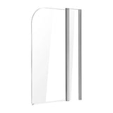 180 Degree Pivot Door 6mm Safety Glass Bath Shower Screen 1000x1400mm By Della Francesca