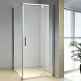 Shower Screen 1000x800x1900mm Framed Safety Glass Pivot Door By Della Francesca - Front View