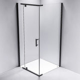 Shower Screen 1000x800x1900mm Framed Safety Glass Pivot Door By Della Francesca - Front View