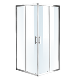 900 x 1000mm Sliding Door Nano Safety Glass Shower Screen By Della Francesca