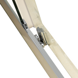 1000 x 1000mm Sliding Door Nano Safety Glass Shower Screen By Della Francesca - Top-Down View