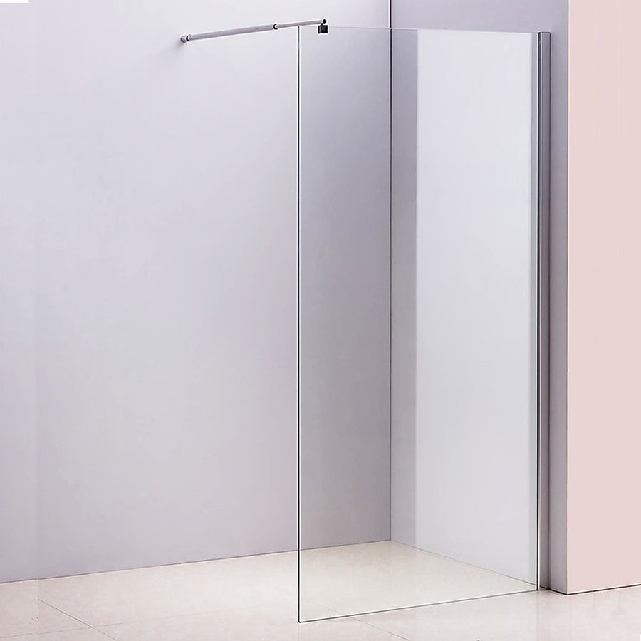 1000 x 2000mm Frameless 10mm Safety Glass Shower Screen, image 2