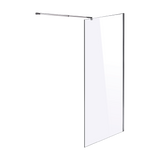 1200 x 2000mm Frameless 10mm Safety Glass Shower Screen