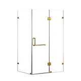 1100 x 700mm Frameless 10mm Glass Shower Screen By Della Francesca