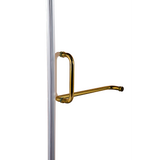 1100 x 700mm Frameless 10mm Glass Shower Screen By Della Francesca - Rear View