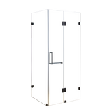1200 x 700mm Frameless 10mm Glass Shower Screen By Della Francesca