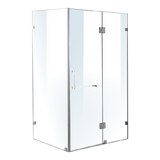 1200 x 700mm Frameless 10mm Glass Shower Screen By Della Francesca