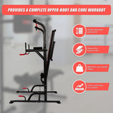 Power Tower Pull Up Weight Bench Dip Multi Station Chin Up Home Gym Equipment - Extra Image