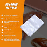 100x Vacuum Sealer Bags Food Storage Saver Heat Seal Cryovac 20cm x 30cm - Extra Image