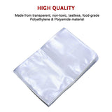 100x Vacuum Sealer Bags Food Storage Saver Heat Seal Cryovac 20cm x 30cm - Extra Image
