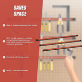 3 x 61cm Magnetic Wall Mounted Tool Holder Storage Organiser Garage Workshop - Extra Image